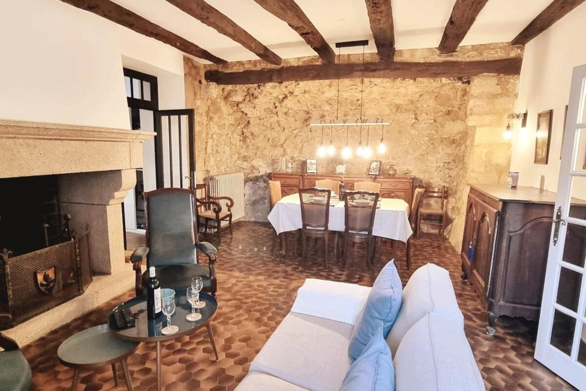 Вилла In The Heart Of Sarlat- Charming & Authentic House Экстерьер фото